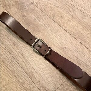 NWT Men’s Lucky Brand brown leather belt 36
